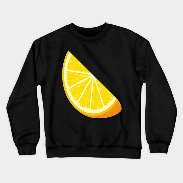 Orange Slice Crewneck Sweatshirt by sifis